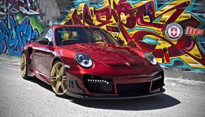 Porsche 911 Turbo S 918 Edition Spyder on HRE Wheels 2014 года